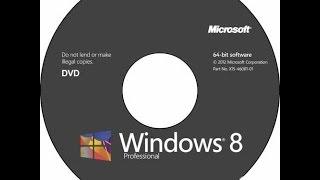 Как установить Windows 8 с CD/DVD диска