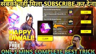 Happy Diwali Get A Free Magic cube In Free Fire Magic Store Update Add New Bundle Review