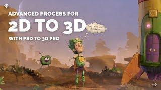 PSD to 3D Pro Features