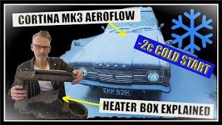 Cortina Mk3 Heater box explained in full.