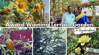 Award Winning Terrace Garden In Hyderabad