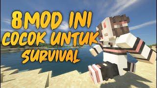 8 MOD INI WAJIB KALIAN COBA UNTUK SURVIVAL !!!