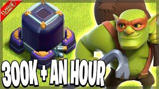 How I Farmed OVER 300k Dark Elixir in under 1 Hour! - Clash of Clans