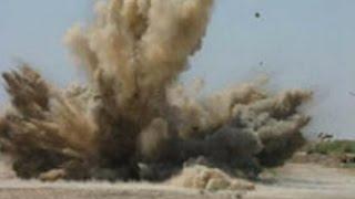 VERY DANGEROUS: Walking through a minefield