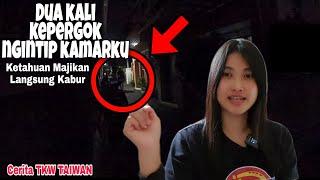 KEPERGOK MAJIKAN NGINTIP KAMAR TKW TENGAH MALAM || VLOG TKW TAIWAN