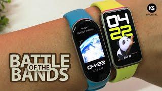 Battle of the Bands - Huawei Band 10 vs Mi Band 9 - The Next Band On Your Wrist! #knackskill