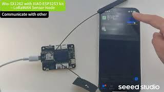 Configuring Wio-SX1262 with XIAO ESP32S3 kit as Meshtastic device