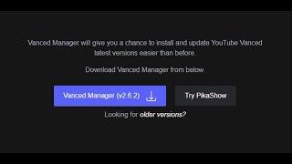 Youtube Vanced Download Link Still Open?