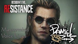 Resident Evil: Resistance - all Mastermind voice lines: Daniel Fabron