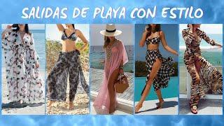 PAREOS CON ESTILO MODA 2021 FASHION PAREOS  ROPA DE PLAYA  BEACH CLOTHES