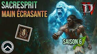 SACRÉSPRIT - MAIN ÉCRASANTE  BUILD DIABLO 4