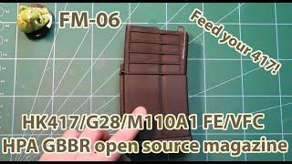 Frog Manual #06 - F mag 417 for Frog Engineering HK417 HPA GBBRs