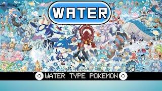 All Water Type Pokémon