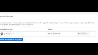 How to generate access token in Instagram in 2024 so that it can be used in WordPress