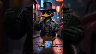The Quackfather: Rise of the Duckster #duck #funny #cute #animals #youtubeshorts #shorts