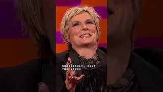 Jennifer Saunders had a ruff day 
