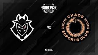 G2 Esports vs Chaos – Coastline – Rainbow Six Pro League – Season X – EU