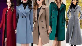 Beautiful Winter long coat for girls #fashionzone