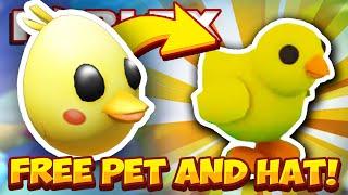 HOW TO GET FREE PET CHICK AND NEW ADOPT ME EGG! Roblox Egg Hunt 2020