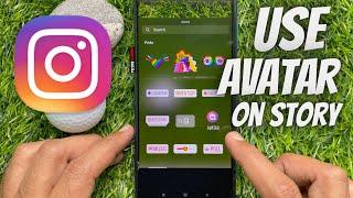 How To Use Avatar On Instagram Story