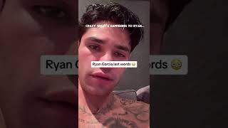 Ryan last words #ryangarcia #ryan #awareness #wakeup #exposed