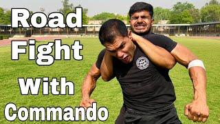 Road Fight With Commando | Self Defence | Commando Fitness Club