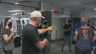 Flight attendants learn self-defense in New Jersey