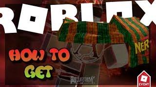 How To Get Nerf Zombie Stirke Scarf |Roblox Azure Mines| Hallows Eve 2017[EVENT]