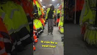 Stay safe, stay visible, and stay comfortable with Bisley's Hivis 5 in 1 Jacket! ️