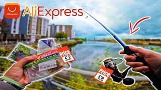 The ULTIMATE AliExpress Fishing Challenge: £10 Rod, Reel,  Lures – Does It Actually Work?