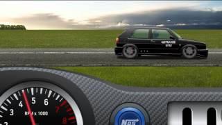 VW Golf 2 GTi 16V 1.8. 804 м + КПП