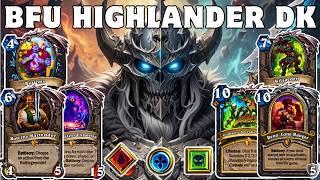 Zero Chance for Opponents - Best BFU Highlander Death Knight to Climb Legend - Hearthstone 31.2