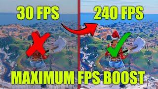 *ULTIMATE* FPS BOOST ( Maximum FPS - 0 DELAY - 0 Ping )