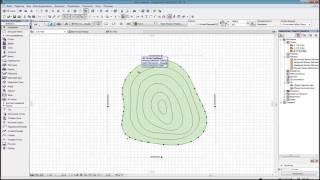 ArchiCAD рельеф с нуля