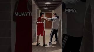 Muay thai or mma? #boxing #kickboxing #taekwondo #judo #mma #gym #fitness #wrestling #bodybulding