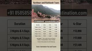 Personalized Haridwar & Rishikesh Tour Packages, Pilgrimage Trips, and Affordable Budget Tours