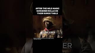 sorcerer rolls on their surge table #dnd #dndmemes #dungeonsanddragons #dnd5e #DNDtiktok #TTRPG
