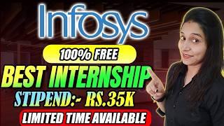 Infosys Internship for College Students  | Earn ₹35k per month | Internship For Graduate Students