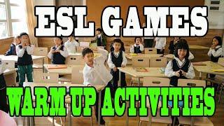 Best Warm Up Action Activities [ESL GAMES]