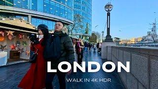 Plan Your Christmas Trip: London’s Top Must See Festive Walk in 4K HDR