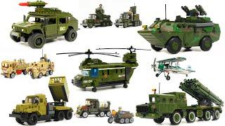 My big military collection bricks sets