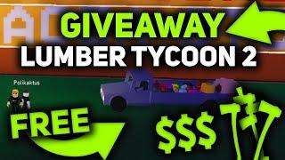 Lumber Tycoon 2   Giveaway Results 2021 - Roblox