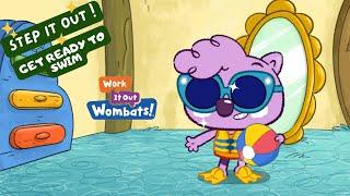 Step It Out Let's Go Swimming | Work It Out Wombats! | PBS Kids Gameplay