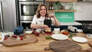 Good Housekeeping Classic Belgian & Stuffed Waffle Maker on QVC