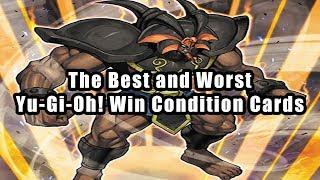 The Best and Worst Yu-Gi-Oh! Win Condition Cards