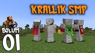 HAYDİ BAŞLIYORUZ! | Minecraft: KRALLIK SMP | Bölüm 1