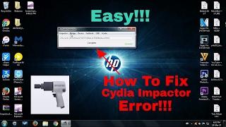 How To Fix Cydia Impactor Errors 71, 80, 81