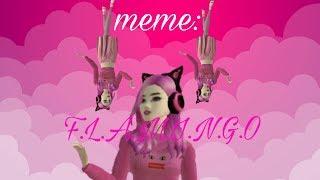 meme: Flamingo|Avakin life|