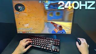 Assim é a sensação de jogar a 240hz - CS:GO POV