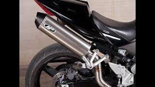 Suzuki SV1000 acceleration, exhaust sound, fly by video pack